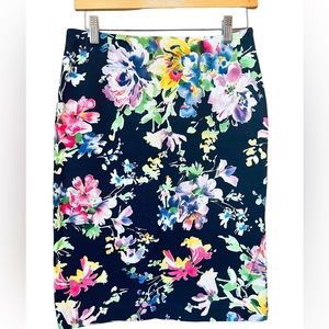 Ralph Lauren Floral Pencil Skirt - Multicolor